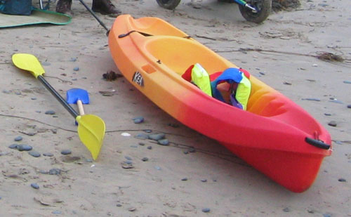Sit-on-top kayak