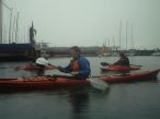 Kayak support crew