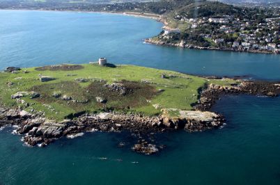 Kayak race from the air