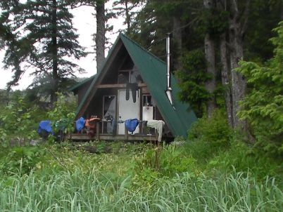 Piper Island cabin, Fish Bay, SE Alaska, 2009