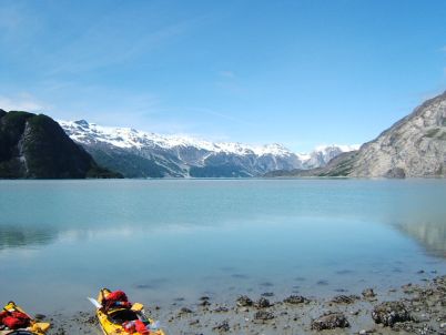 View towards Muir Glacier, Glacier Bay, 1999