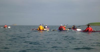 Heading for Don O'Neill Island