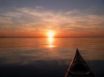 Sunset over Dublin Bay